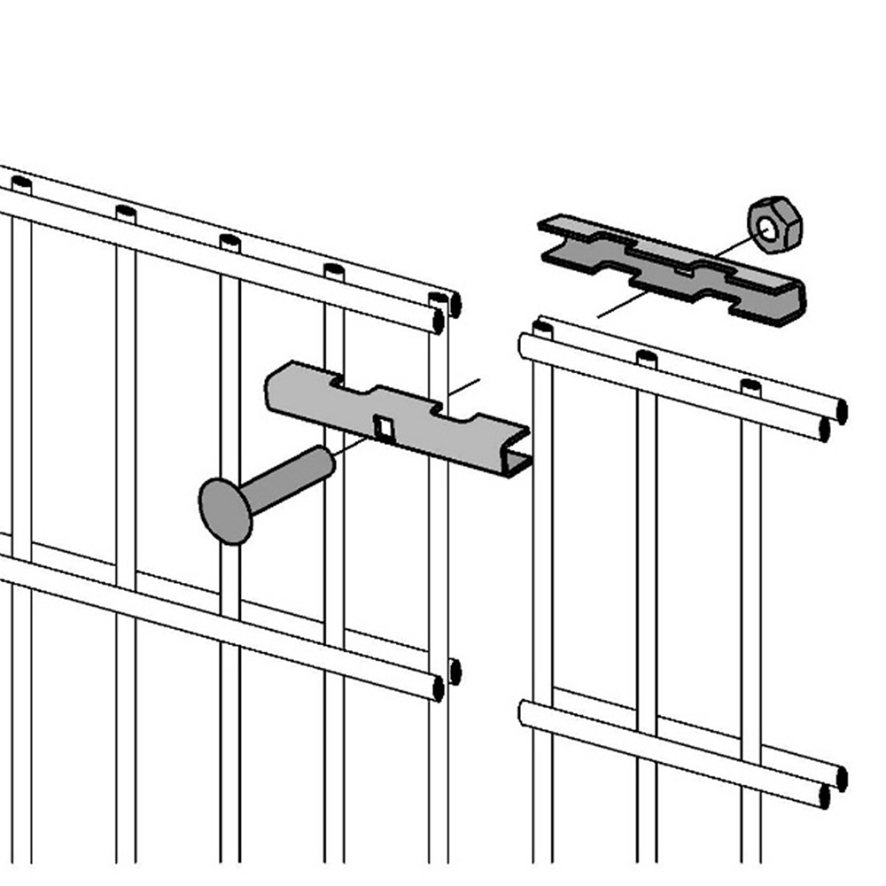 Gittermatten-Verbinder